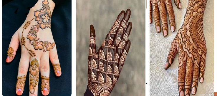 Easy Simple Fancy Mehndi Design