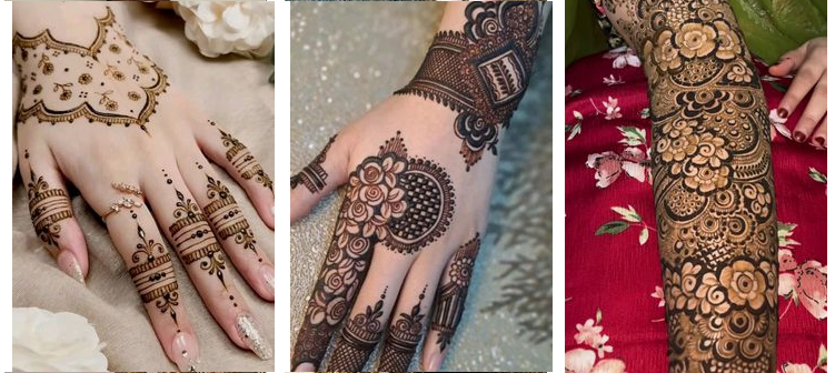 Simple Fancy Mehndi Design photo